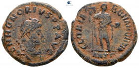 Honorius AD 393-423. Antioch. Follis Æ