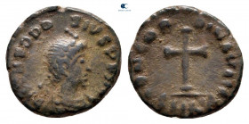 Theodosius II AD 402-450. Cyzicus. Nummus Æ