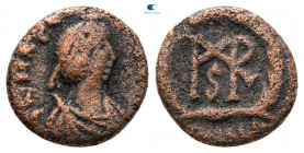 Marcian AD 450-457. Constantinople. Nummus Æ