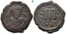Tiberius II Constantine AD 578-582. Constantinople. Follis or 40 Nummi Æ