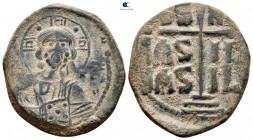 Romanus III Argyrus AD 1028-1034. Constantinople. Anonymous Follis Æ