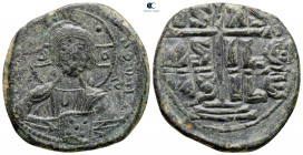 Romanus III Argyrus AD 1028-1034. Constantinople. Anonymous Follis Æ
