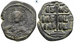 Romanus III Argyrus AD 1028-1034. Constantinople. Anonymous Follis Æ