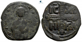 Michael IV AD 1034-1041. Constantinople. Anonymous Follis Æ