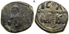 Michael IV AD 1034-1041. Constantinople. Anonymous Follis Æ