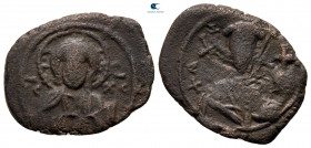 Alexius I Comnenus AD 1081-1118. Thessalonica. Tetarteron Æ