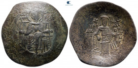 Isaac II Angelos AD 1185-1195. Constantinople. Billon Trachy