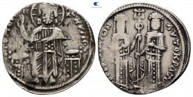 Andronicus II Palaeologus, with Michael IX AD 1282-1328. Constantinople. Basilikon AR