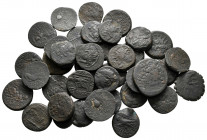 Lot of ca. 40 greek bronze coins / SOLD AS SEEN, NO RETURN!very fine