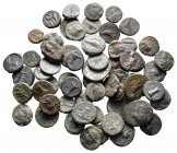 Lot of ca. 60 greek bronze coins / SOLD AS SEEN, NO RETURN!very fine