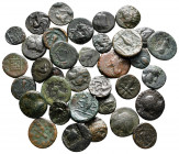 Lot of ca. 35 greek bronze coins / SOLD AS SEEN, NO RETURN!very fine