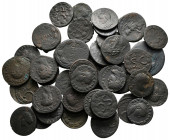 Lot of ca. 40 roman provincial bronze coins / SOLD AS SEEN, NO RETURN!very fine