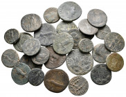 Lot of ca. 25 roman provincial bronze coins / SOLD AS SEEN, NO RETURN!nearly very fine