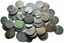 Lot of ca. 53 roman bronze coins / SOLD AS SEEN, NO RETURN!
fine