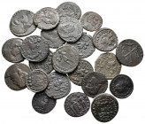 Lot of ca. 23 roman bronze coins / SOLD AS SEEN, NO RETURN!
very fine
