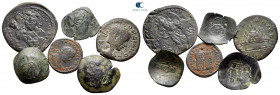 Lot of ca. 6 ancient bronze coins / SOLD AS SEEN, NO RETURNvery fine