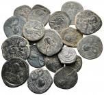 Lot of ca. 20 byzantine bronze coins / SOLD AS SEEN, NO RETURN!
very fine