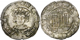 Enrique IV (1454-1474). Segovia. Cuartillo. (AB. 754.1). 3,81 g. Ex Áureo 27/04/2000, nº 1432. MBC.