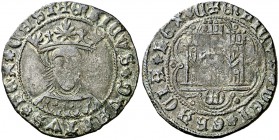 Enrique IV (1454-1474). Segovia. Cuartillo. (AB. 754.1). 3,88 g. BC+/MBC-.