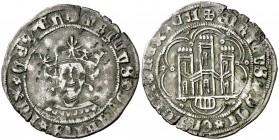 Enrique IV (1454-1474). Segovia. Cuartillo. (AB. 754.1 var). 3,72 g. BC+/MBC-.