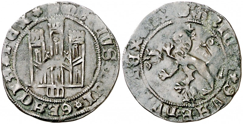 Enrique IV (1454-1474). Segovia. Maravedí. (AB. 805). 2,57 g. Buen ejemplar. Ex ...