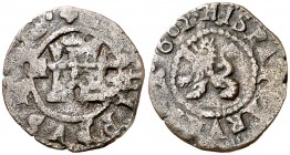 1602. Felipe III. Segovia. 2 maravedís. (Cal. 827 var) (J.S. D-195). 1,27 g. Acueducto de un arco. MBC.
