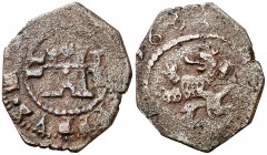1603. Felipe III. Segovia. 2 maravedís. (Cal. 830) (J.S. D-193). 1,22 g. Acueducto esquemático. Visible el ordinal del rey. Acuñación floja. Escasa. M...