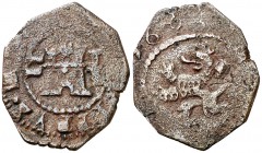 1603. Felipe III. Segovia. 2 maravedís. (Cal. 830) (J.S. D-193). 1,22 g. Acueducto esquemático. Visible el ordinal del rey. Acuñación floja. Escasa. M...