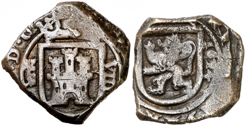 1624. Felipe IV. Segovia. 8 maravedís. (Cal. 1520) (J.S. tipo F20). 5,54 g. Acue...