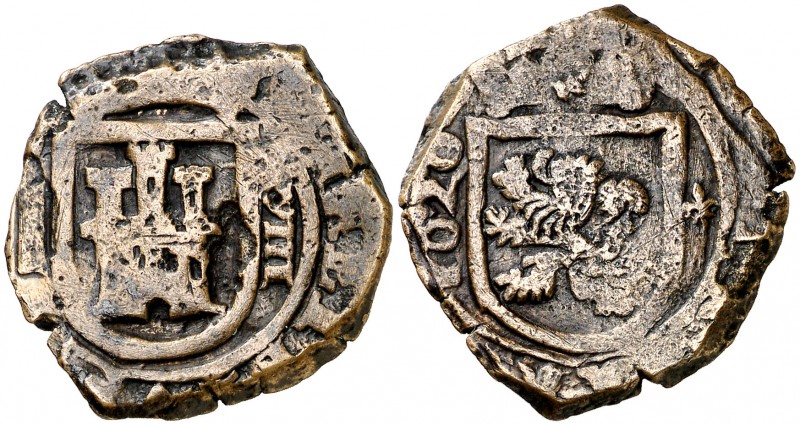 1626. Felipe IV. Segovia. 8 maravedís. (Cal. 1577) (J.S. F-196, mismo ejemplar)....