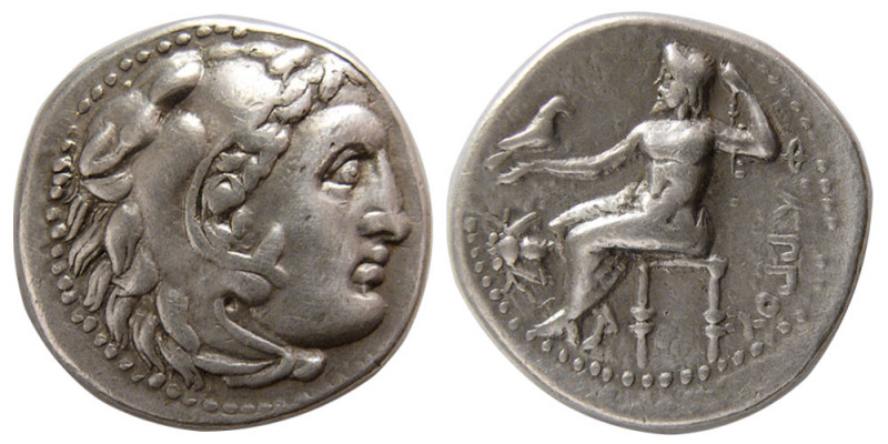 KINGS of MACEDON. Philip III Arrhidaeus. 323-317 BC. AR Drachm (4.22 gm; 17 mm)....