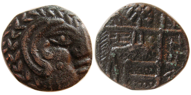 ARABIA. Circa 2nd-1st Century BC. Billon or Æ Tetradrachm (13.86 gm; 23 mm). Cru...
