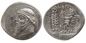KINGS of PARTHIA. Mithradtes II . 109-96/5 BC. AR Drachm