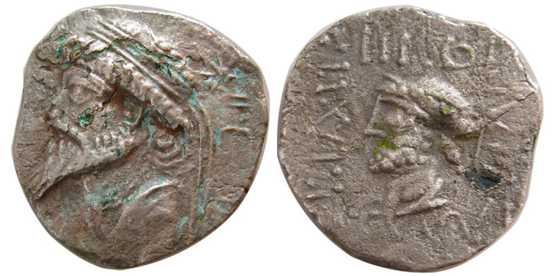 KINGS of ELYMIAS. Kamnaskires V. Circa 54-32 BC. Billon Tetradrachm (12.20 gm; 2...