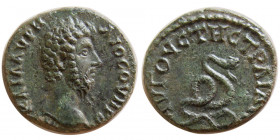 THRACE. Augusta Traiana. Lucius Verus.  Æ.