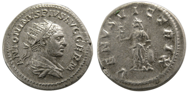 ROMAN EMPIRE. Caracalla. AD. 198-217. AR Antoninianus (4.84 gm; 23 mm). Rome, AD...