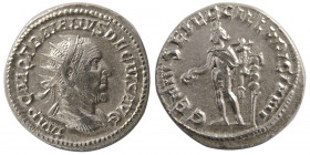 ROMAN EMPIRE. Trajan Decius. AD. 249-251. AR Antoninianus