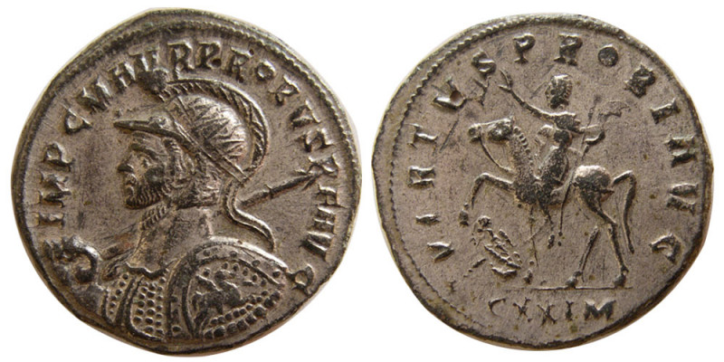 ROMAN EMPIRE. Probus. 276-282 AD. Silvered Antoninianus (4.10 gm; 22 mm). Cyzicu...