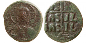 BYZANTINE EMPIRE. Anonymous. Time of Romanus III.  Æ Follis