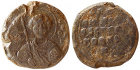 BYZANTINE EMPIRE; Ca. 10th.-11th. Century AD. Lead Seal.
