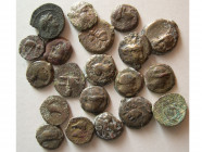 Group Lot of 20 Seleukid Bronzes.