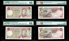 IRAN, Bank Melli. Pair of 1000 Rials Bank Notes. Pick # 105b. PMG-64, Choice UNC.