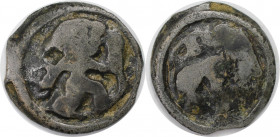 Keltische Münzen, BELGICA. REMI. Potin ca. 2. Jahrhundert v. Chr. 3,85 g. 20,5 mm. Castelin, S.48 №308ff. Schön
