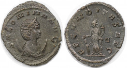 Römische Münzen, MÜNZEN DER RÖMISCHEN KAISERZEIT. Gallienus (253-268 n. Chr) für Salonina. Antoninianus 260-268 n. Chr. (3.04 g. 23 mm) Vs.: SALONINA ...