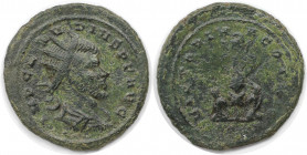 Römische Münzen, MÜNZEN DER RÖMISCHEN KAISERZEIT. Claudius II. Gothicus. Antoninianus 268-270 n. Chr. (3.49 g. 22 mm) Vs.: IMP CLAVDIVS PF AVG, Büste ...