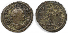 Römische Münzen, MÜNZEN DER RÖMISCHEN KAISERZEIT. Florianus. Antoninianus 276 n. Chr. (3.90 g. 24 mm) Vs.: IMP C FLORIANVS AVG, Büste mit Strahlenkron...
