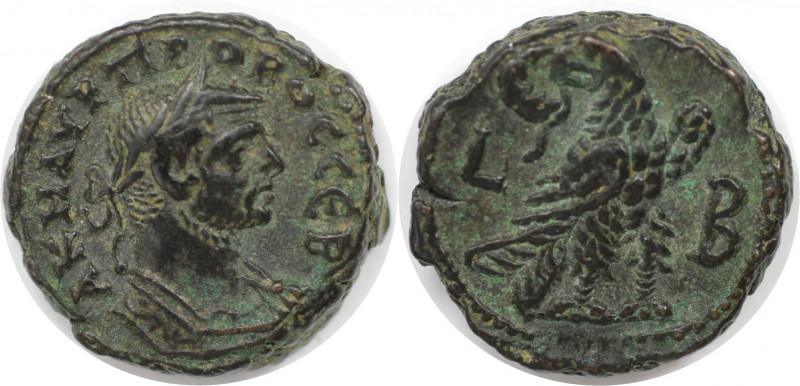 Römische Münzen, MÜNZEN DER RÖMISCHEN KAISERZEIT. Ägypten. Probus (276-282 n. Ch...