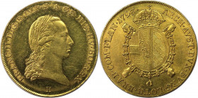 RDR – Habsburg – Österreich, RÖMISCH-DEUTSCHES REICH. Franz II. (1792-1804). Souverain d'or 1793 H, Günzburg. Gold. 11,08 g. Jaeger 136, Friedberg 471...