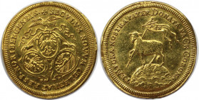 Altdeutsche Münzen und Medaillen, NÜRNBERG, STADT. Dukat 1700, Nürnberg. Gold. 3.46 g. Lammprägung. Ohne Münzmeisterzeichen (Stempel wahrscheinlich vo...