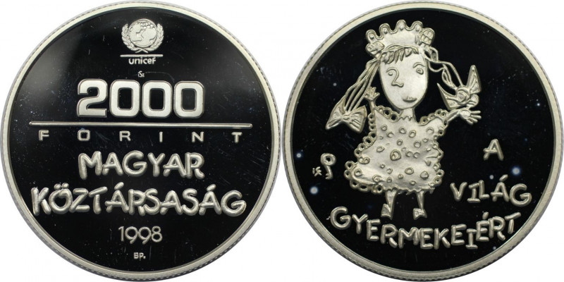 Europäische Münzen und Medaillen, Ungarn / Hungary. 50 Jahre Kinderhilfswerk der...